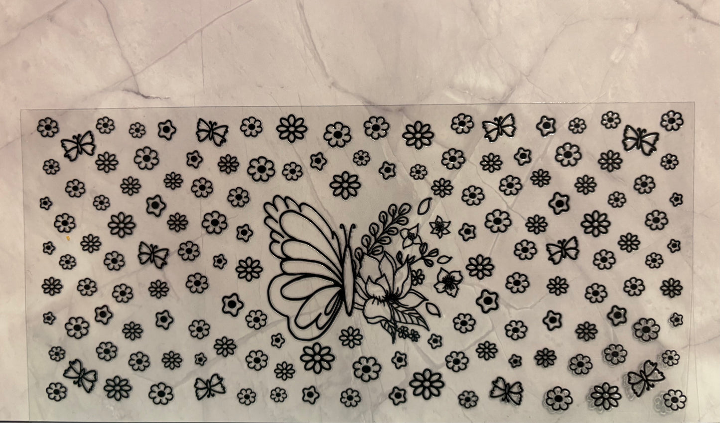 Butterflies and Flowers