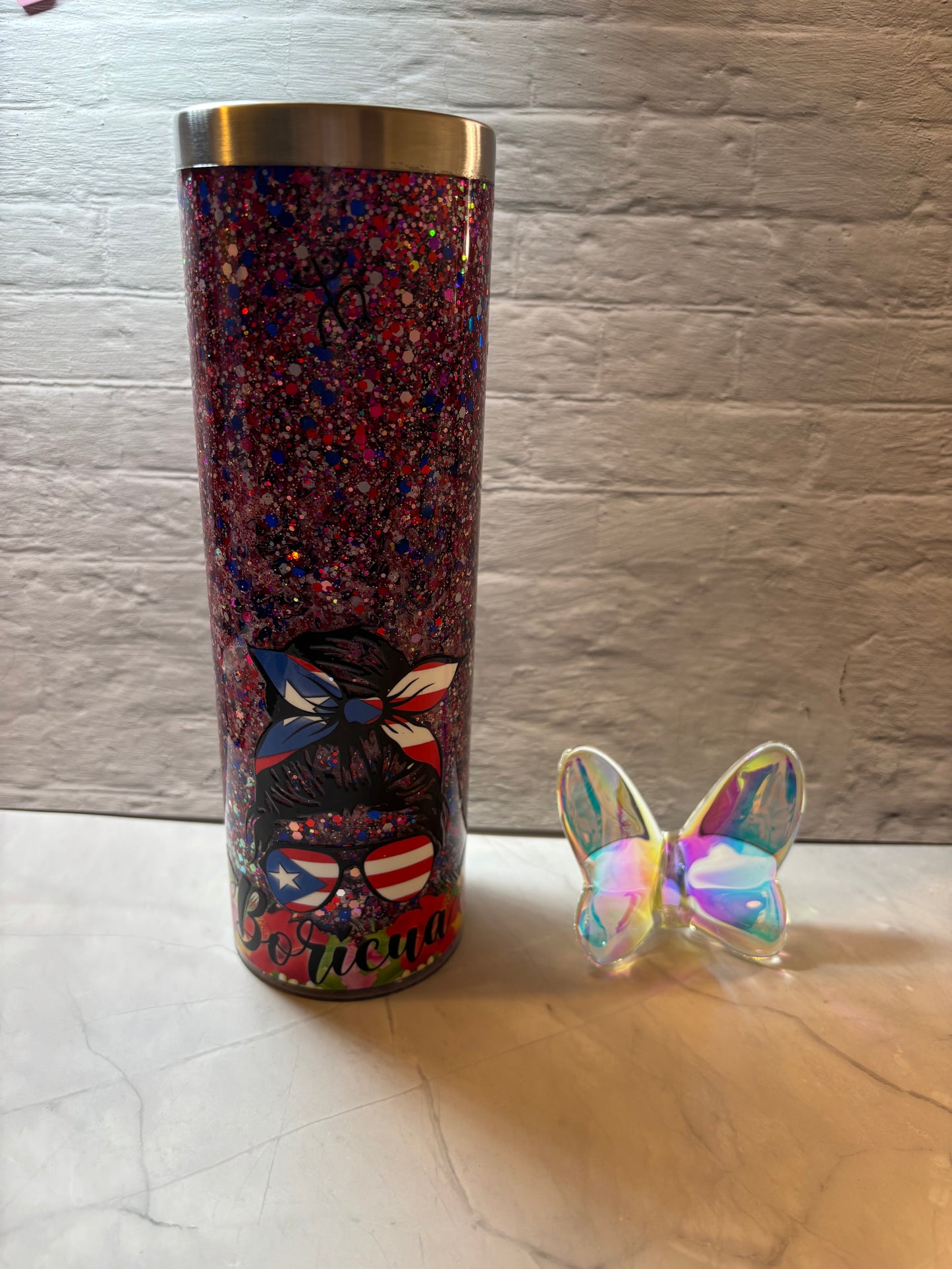 Boriqua cup stainless steel inside