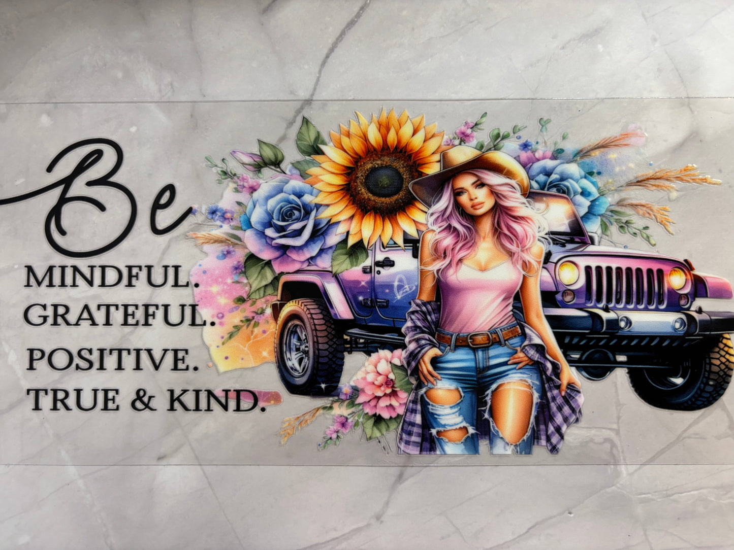 Be Mindful, Greatful, Positive, True and Kind
