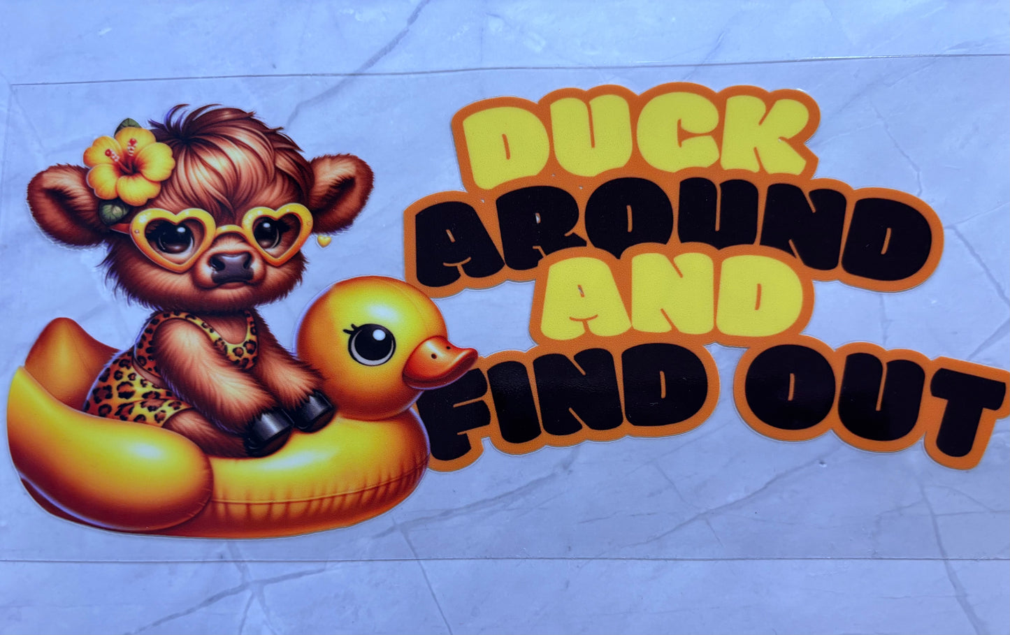 Duck Around and find out