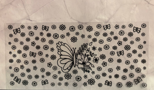 Butterflies and Flowers